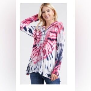 NWT TPARTY VIBRANT MESH HOODIE